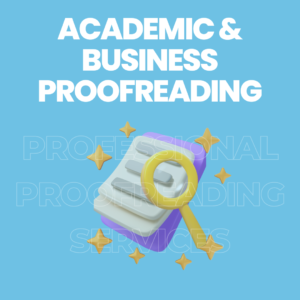 Professional Proofreading Services | HY Voyagers | Academic & Business Proofreading