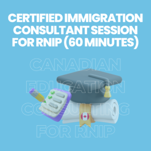 Certified Immigration Consultant Session for RNIP (60 minutes)